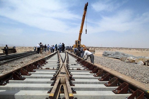 دو خطه ریلی خط‌آهن