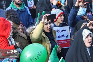 عکس| حاشیه راهپیمایی 22 بهمن