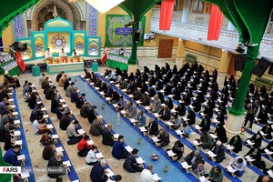 جزخوانی قرآن کریم در حسینیه اعظم زنجان