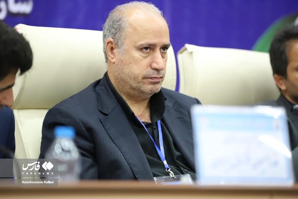 مهدی تاج در مجمع انتخابات هیات فوتبال مازندران و کلنگ زنی ساختمان هیات