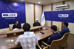 حضور رئیس شورای هماهنگی تبلیغات اسلامی استان قم در دفتر خبرگزاری فارس