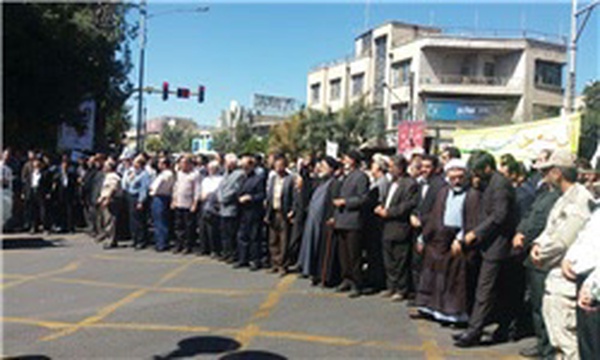 اردبیل - راهپیمایی سالروز حادثه منا