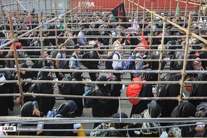 پس آنگه اربعین دیگر آور/ گزارش تصویری کاروان اربعین حسینی در مرز مهران