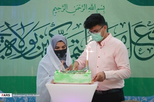 مراسم اهداء 23 سری جهیزیه برای زوج های جوان آبادانی