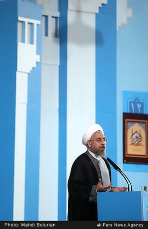دیدار رئیس جمهور با نخبگان و برگزیدگان مشهد