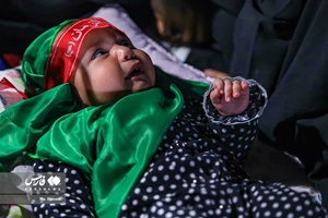 عزاداری شیرخوارگان حسینی در دارالعباده یزد
