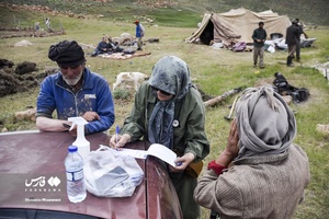 حضور پزشکان جهادگر بین عشایر خراسان‌شمالی