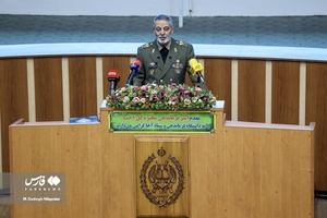 سخنرانی سرلشکر سید عبدالرحیم موسوی فرمانده کل ارتش در مراسم آغاز سال تحصیلی دافوس