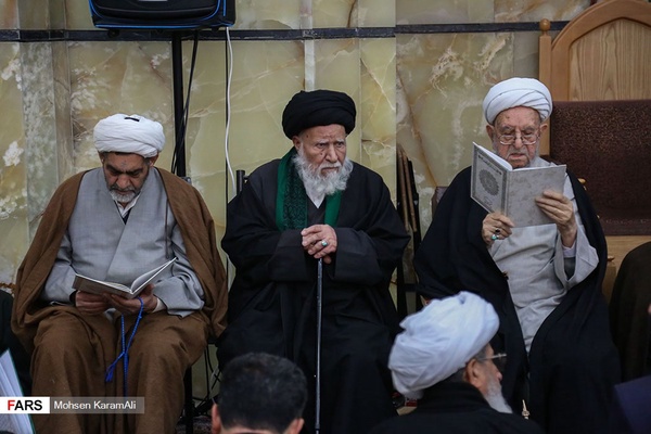ختم آیت الله هاشمی شاهرودی