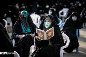 بزرگداشت سرلشگر شهید حجازی در مقبرة الشهداء شهرک شهید محلاتی