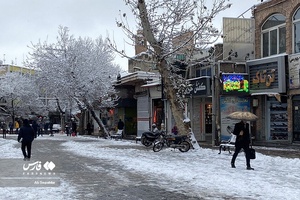 برف در «خوی»
