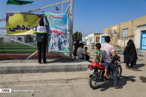 حضور پزشکان بسیجی در مناطق محروم خوزستان
