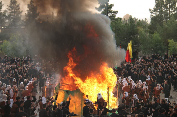 خیمه‌سوزان در سرخه