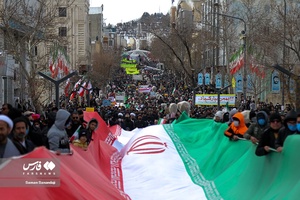 راهپیمایی ۲۲ بهمن ۱۴۰۱ در سنندج