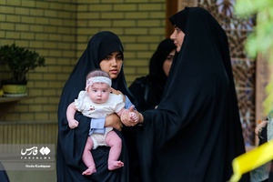 قرائت دعای عرفه در جوار شهدای گمنام پارک‌موزه دفاع مقدس ساری