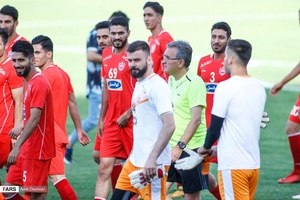 گزارش تصویری از اولین تمرین پرسپولیس در غیاب ملی‌پوشان
