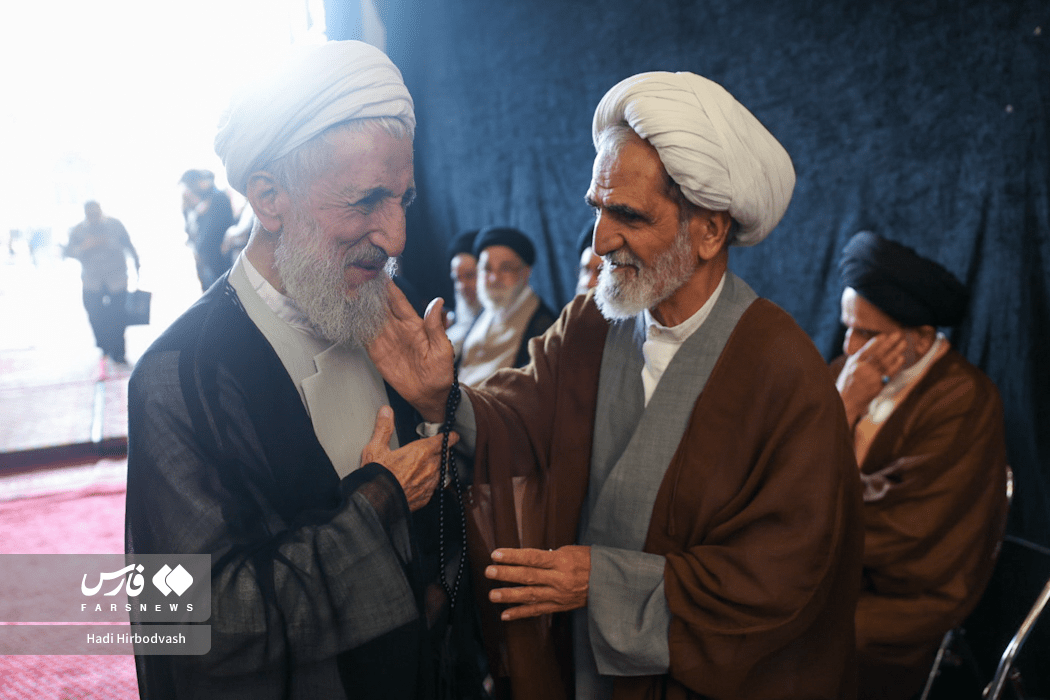 مراسم ختم آیت‌الله «شبیری زنجانی»