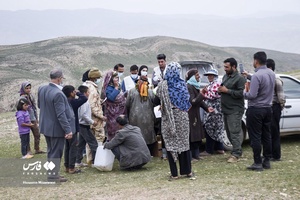 حضور پزشکان جهادگر بین عشایر خراسان‌شمالی