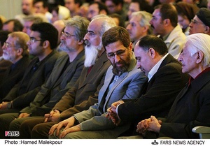 شالویی و شاه آبادی در مراسم اختتامیه چهارمین جشنواره هنرهای تجسمی فجر
