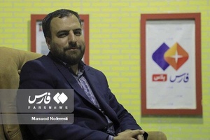 حضور مجتبی ابراهیم زاده مداح سرشناس خراسان جنوبی در خبرگزاری فارس - بیرجند