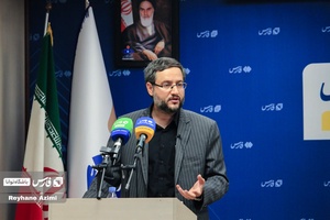 سخنرانی مرتضی بیات مدیر باشگاه خبرنگاران توانا در مراسم رونمایی کتاب حکمرانی فرهنگی در عصر انسان رسانه ها