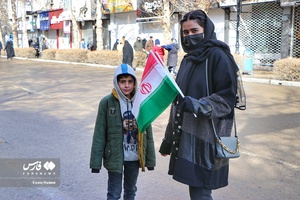 عکس| حاشیه راهپیمایی 22 بهمن
