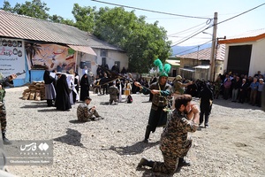 نمابش بی سیم چی روستای میچکار 