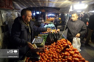 بازار سنندج در آستانه «شب چله»