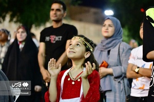 جشن میلاد امام حسن مجتبی (ع) در صحن مسجد جامع خرمشهر