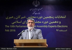 نشست خبری عبدالرضا رحمانی فضلی پس از اخذ رأی در وزارت کشور