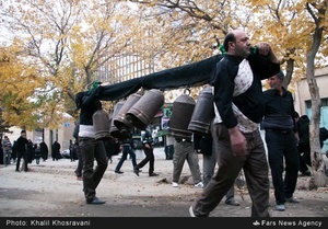 آیین عزاداری عاشورای حسینی در مزینان سبزوار