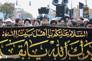 گزارش تصویری: عزاداری شهادت امام حسن عسکری (ع)