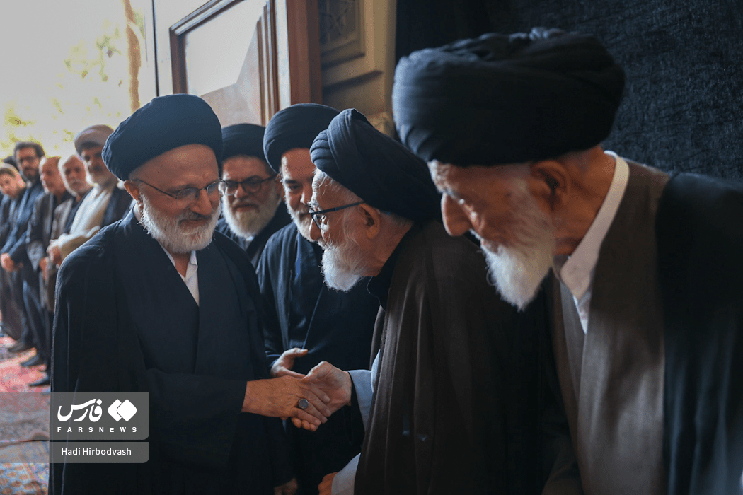 مراسم ختم آیت‌الله «شبیری زنجانی»