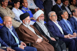 افتتاح فاز 14 پارس جنوبی با حضور رییس جمهور
