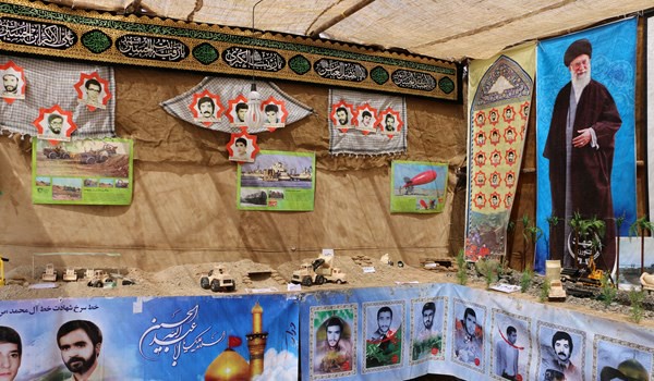 نمایشگاه سنگرسازان بی سنگر
