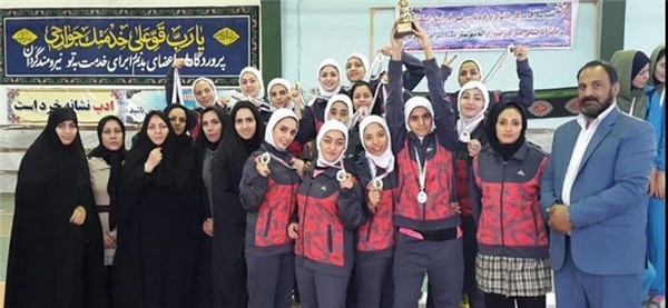 تیم بسکتبال بانوان نادر شیمی قم