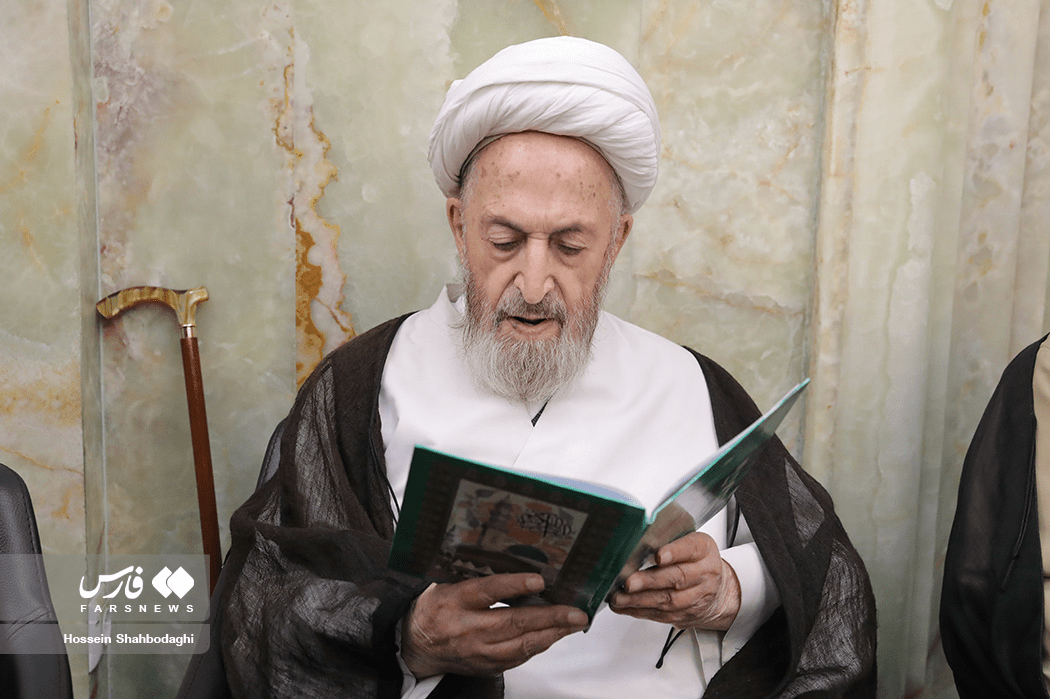 مراسم چهلمین روز ترحیم آیت الله شبیری زنجانی(ره)