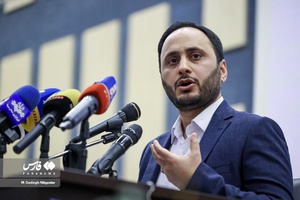 سخنرانی علی بهادری جهرمی سخنگوی دولت در نشست دانشجویی پاسخگو در برابر جمهور 