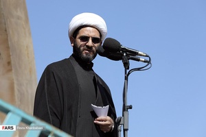 سخنرانی حجت الاسلام میثم فیاضی مسؤول دفتر نمایندگی ولی فقیه در سپاه حضرت عباس(ع) استان اردبیل در  اجتماع عاشورایی  حسینیان دارالارشاد اردبیل