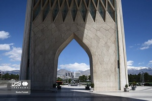 آسمان ابری تهران