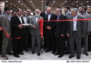 افتتاحیه دهمین نمایشگاه گل و گیاه توسط چمران رئیس شورای شهر تهران با حضور قالیباف شهردار تهران
