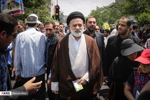 حضور شخصیت‎ها در راهپیمایی روز جهانی قدس ۹۸ 