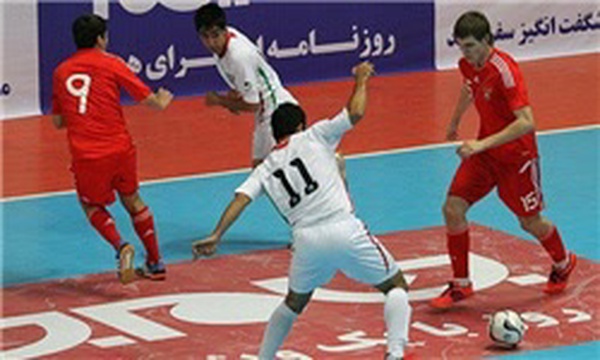 فوتسال ایران و روسیه