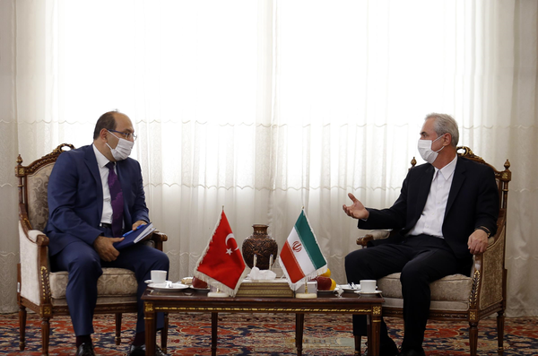 محمدرضا پورمحمدی در دیدار سرکنسول جدید ترکیه در تبریز
