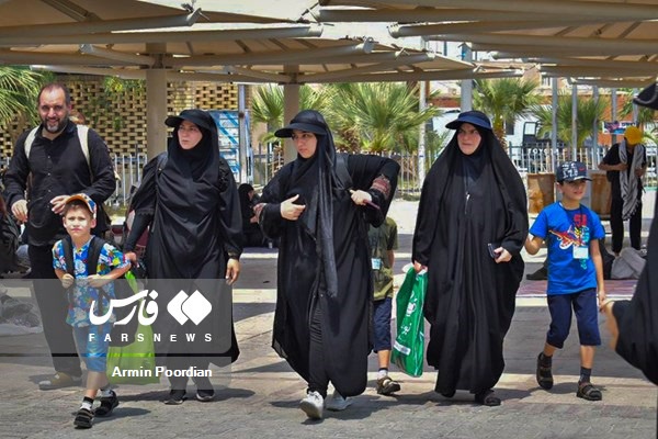 مرز مهران پیش از آغاز رسمی «اربعین»