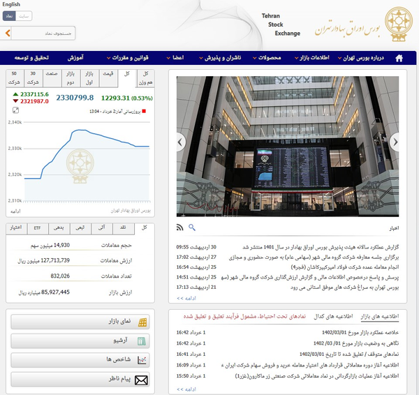 بورس تهران