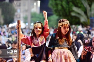 جشن میلاد امام حسن مجتبی (ع) در صحن مسجد جامع خرمشهر