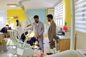 خدمت جهادی دندانپزشکان قمی به نیازمندان