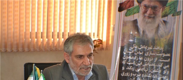 نشست مطبوعاتی عباس پازوکی مدیرکل پدافند غیرعامل استان سمنان//عکس از: محمدامین کلاهدوز