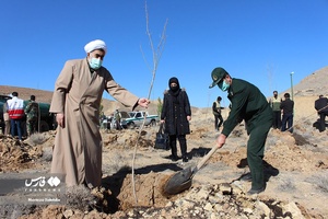 آیین روز درختکاری در منظریه
